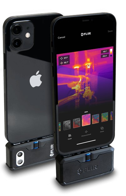 FLIR ONE PRO warmtebeeldcamera voor iPhone (iOS).